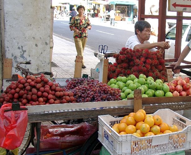 Kuala Lumpur - Fr&uuml;chteverkaufsstand